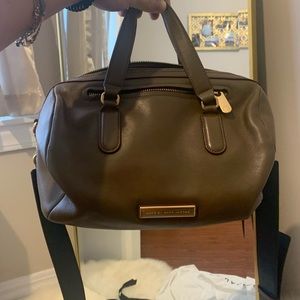 Marc Jacobs Olive Boston Barrel Bag